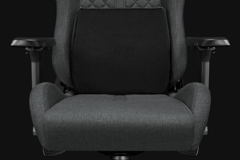 Fotel Biurowy YUMISU 2050 Magnetic Materiał GRAY/BLACK siedzisko