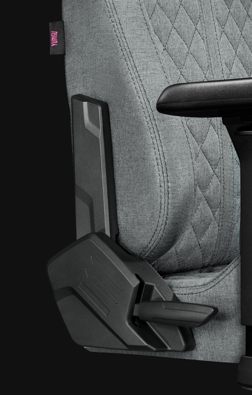 12 YUMISU 2050 Cloud Black detal mechanizm oparcia 12 YUMISU 2050 Cloud Black detal mechanizm oparcia