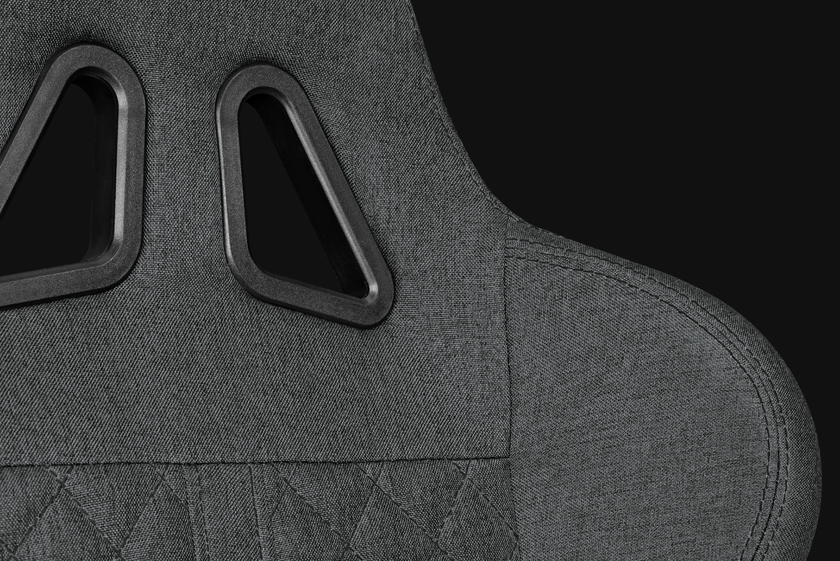 17_YUMISU_2050_Gray_Black_detal_góra_oparcia