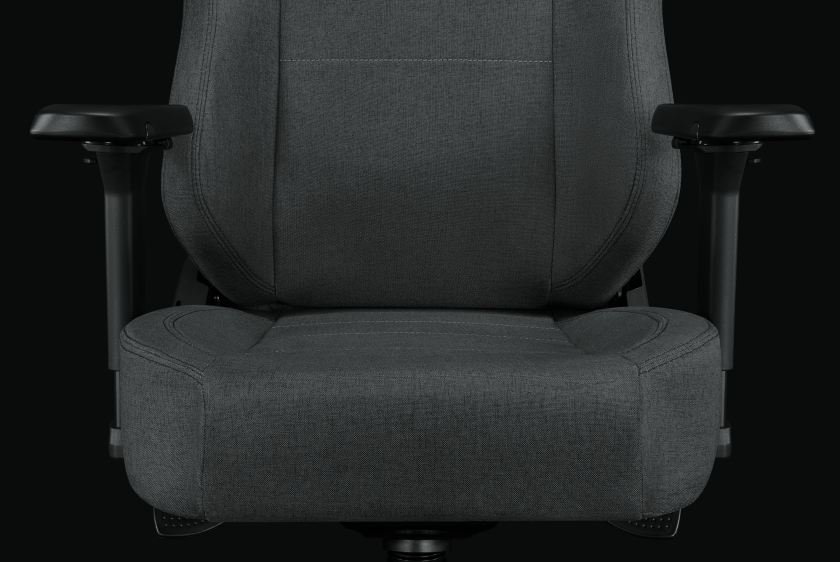 Fotel gamingowy YUMISU 2054F Gray Black siedzisko