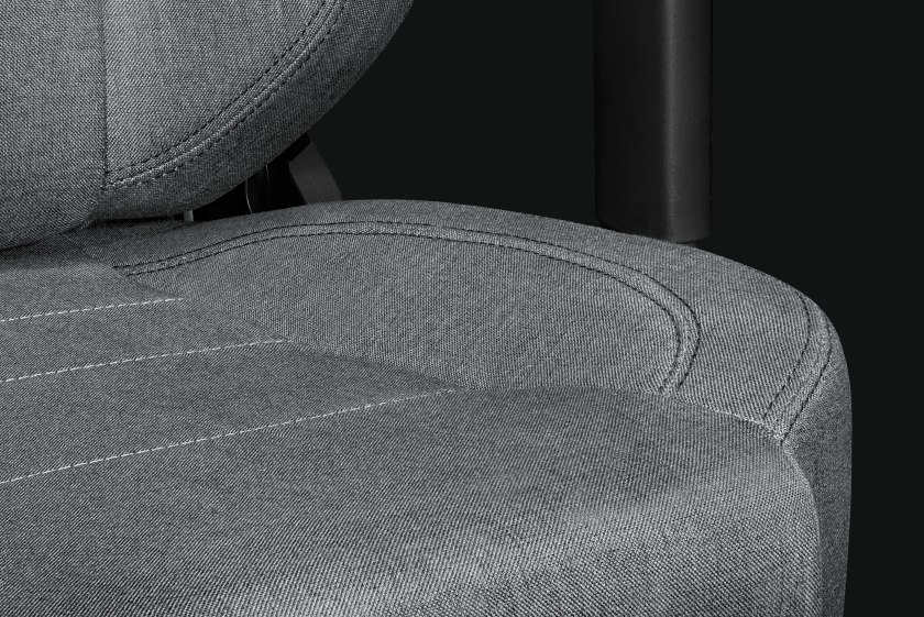 15 YUMISU 2054F Cloud Black detal siedzisko 15 YUMISU 2054F Cloud Black detal siedzisko