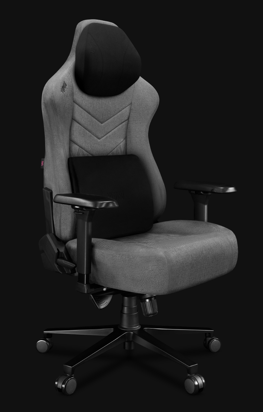 Fotel gamingowy YUMISU 2053F Cloud Black skos Fotel gamingowy YUMISU 2053F Cloud Black skos