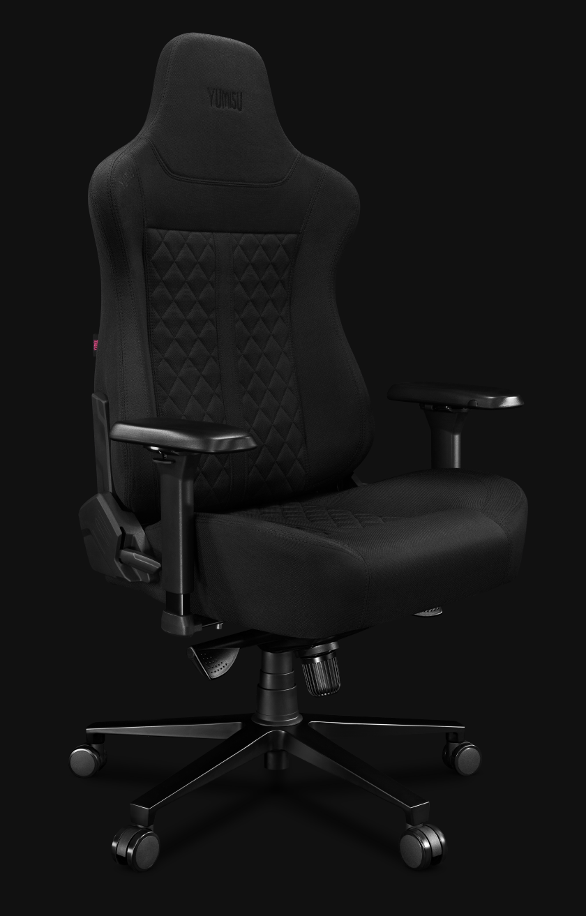 5 YUMISU 2052F Material Black skos bez poduszki