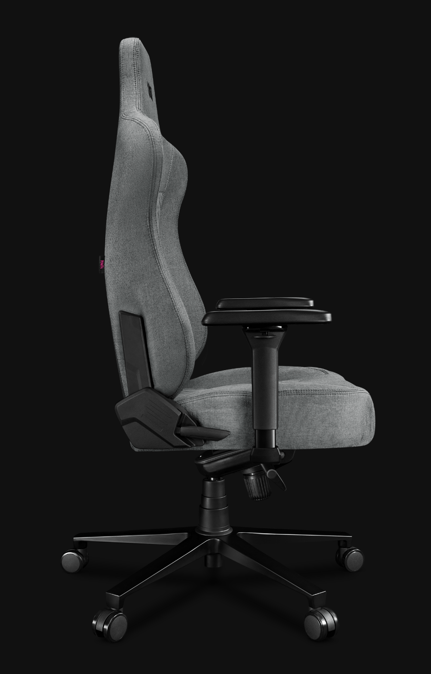 Fotel gamingowy Yumisu 2053F Cloud Black bok Fotel gamingowy Yumisu 2053F Cloud Black bok