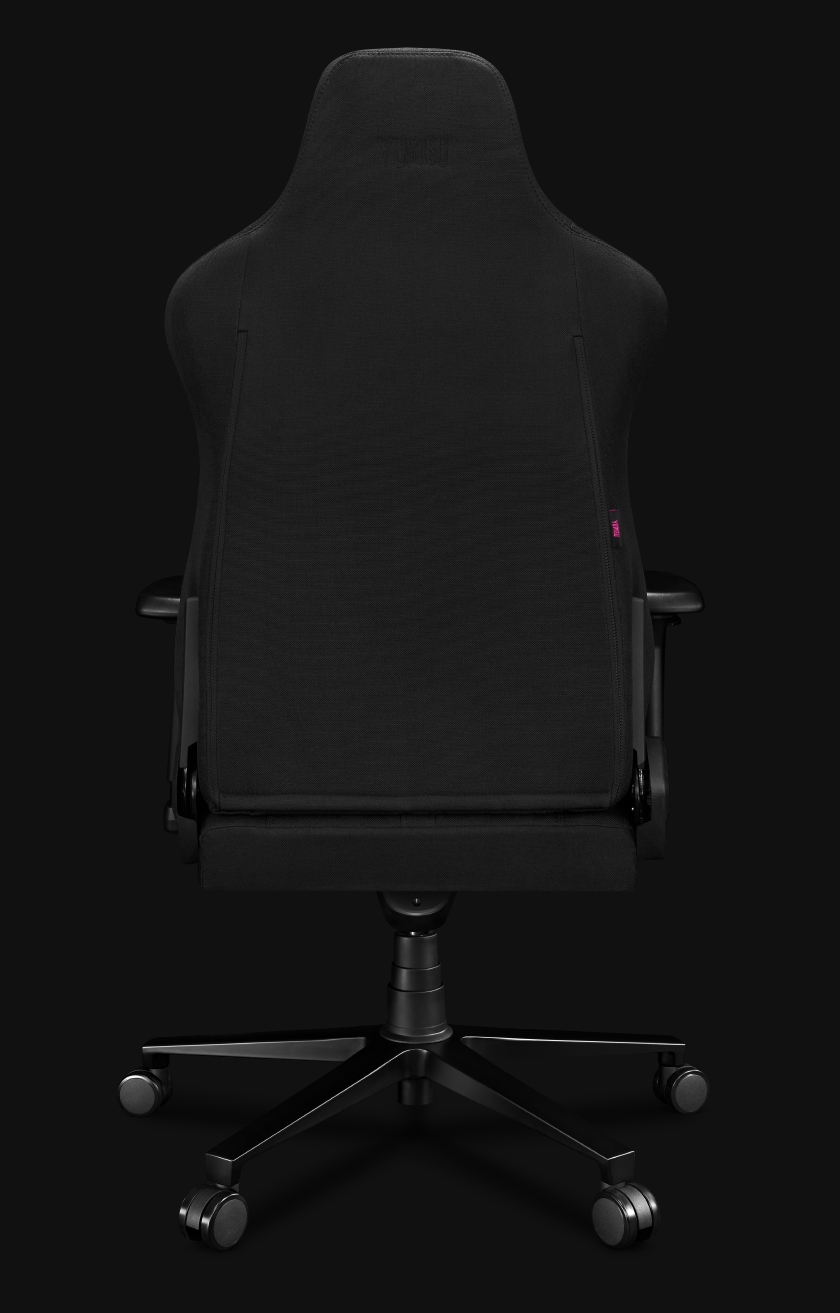 Fotel gamingowy YUMISU 2053F Material Black tyl Fotel gamingowy YUMISU 2053F Material Black tyl