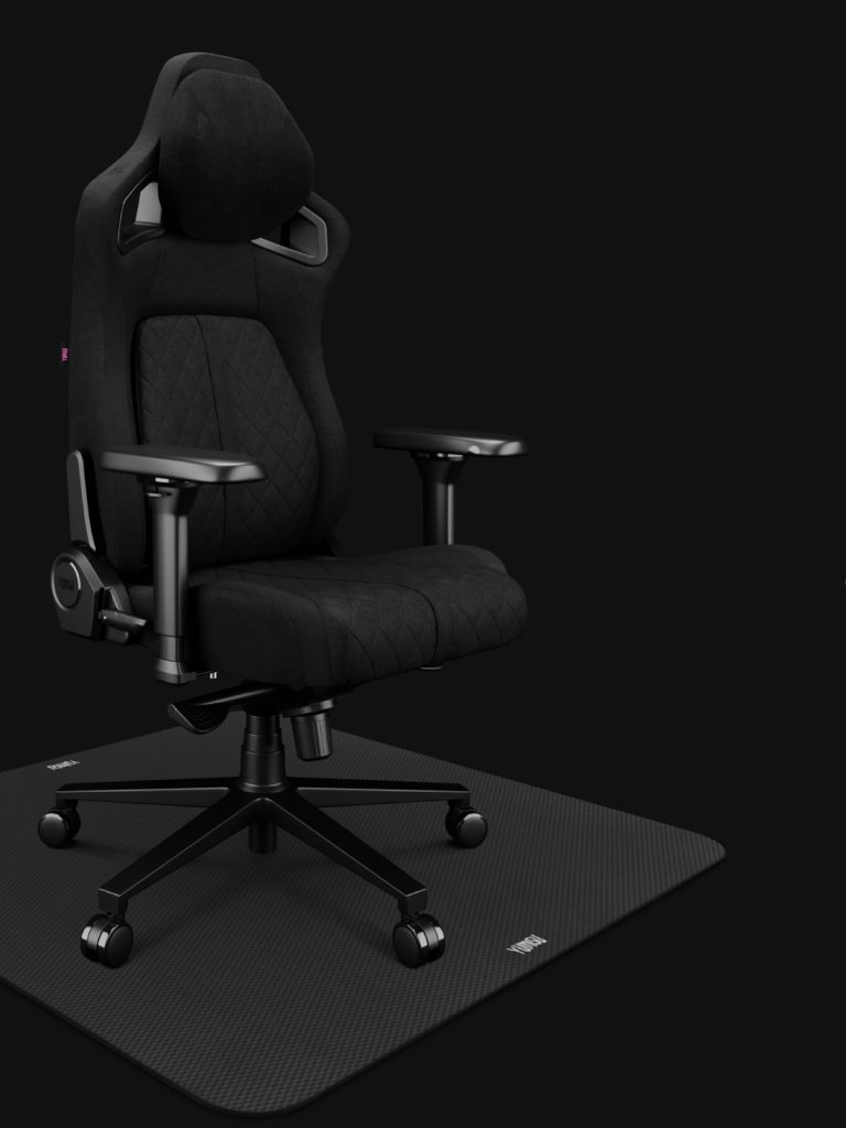 YUMISU mata ochronna pod fotel 115×115 cm