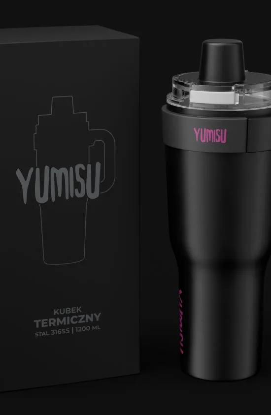 YUMISU Kubek termiczny XXL 1200 ml