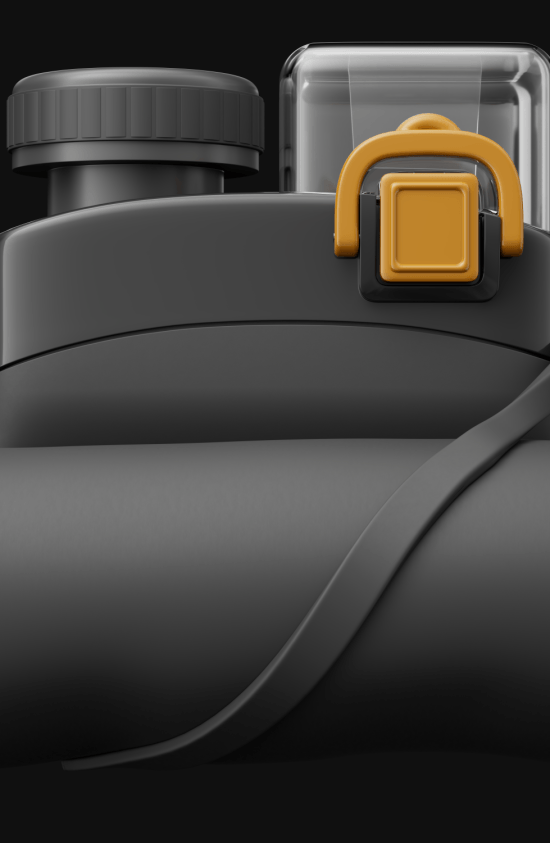 YUMISU Kompresyjna butelka silikonowa 600 ml